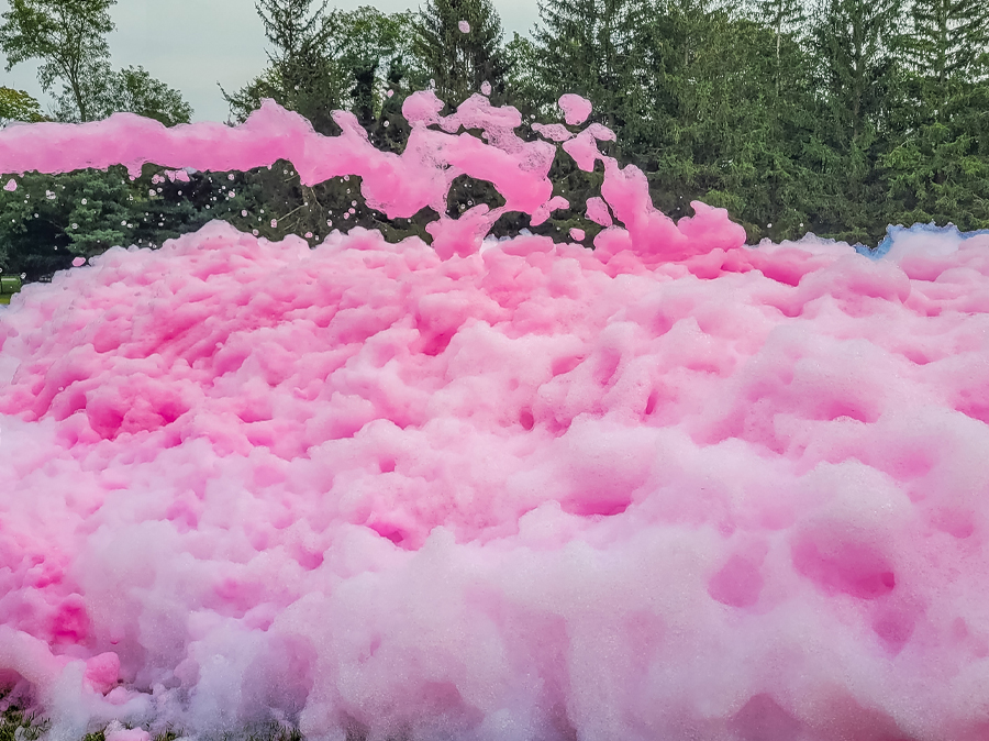 Pink Foam Party