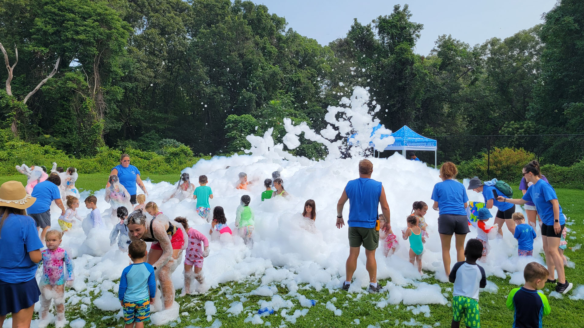 daycare foam party